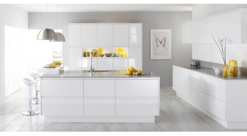 مطابخ باللون الأبيض (6)